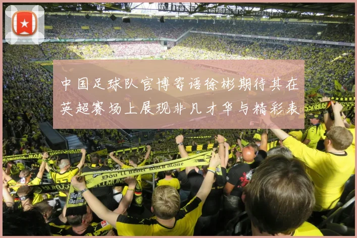 中国足球队官博寄语徐彬期待其在英超赛场上展现非凡才华与精彩表现